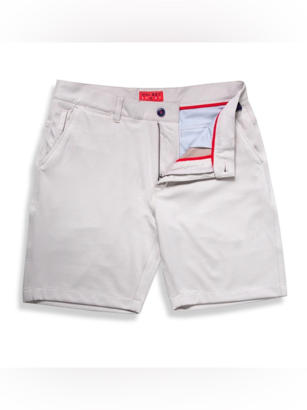 Halsey Sport | Breakwater 8” Short | Striped Cashmere | Size 32